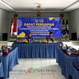 Dukung Transparansi, Lapas Batang Hadiri Pendampingan Pengadaan Bahan Makanan PPK Karesidenan Pekalongan