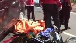 Pengendara Motor Tewas di Tempat dalam Kecelakaan Motor vs Mobil di Jalan Jagir Wonokromo Surabaya