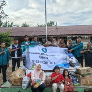 Bakti Sosial Universitas Battuta Bagi Warga Terdampak Bencana Alam Di Sumatera Utara Dan Aceh