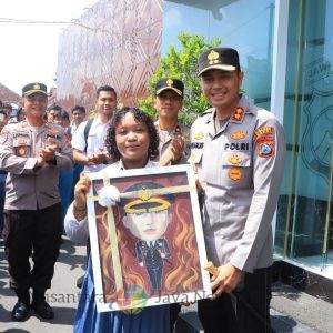 Kapolres Ngawi Tatap Muka Pelajar SMA–SMK Berprestasi, Beri Motivasi dan Ajak Jaga Kamtibmas