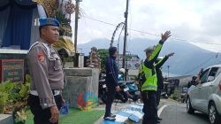 Awal Tahun 2026, Lonjakan Wisatawan Padati Obyek Wisata Penelokan Kintamani, Polisi Sigap Atur Lalu Lintas