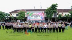 Ratusan Personel Polres Jombang Disiagakan dalam Pelayanan Pengamanan Malam Tahun Baru 2026