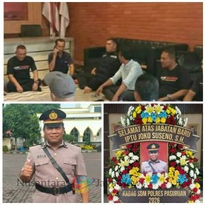 Media Apresiasi Kinerja IPTU Joko Suseno dalam Jabatan Baru sebagai Kabag SDM Polres Pasuruan