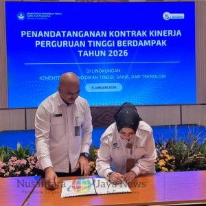 Komitmen Sinergi, Rektor Universitas Hang Tuah Hadiri Penandatanganan Kerja Sama