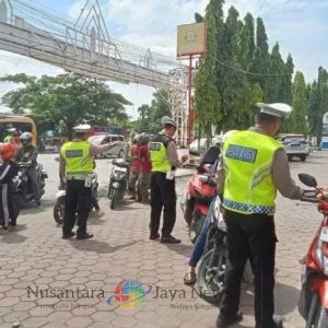Awal Tahun, Satlantas Polres Pemalang Gelar Razia Lalu Lintas di Wilayah Sirandu