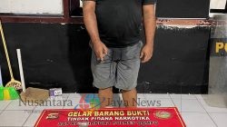 Seorang Pria Pengedar Sabu di Amankan Bersama BB, Polres Dompu Bertekad Memberantas Penjahat Narkoba Sampai Tuntas