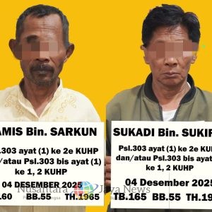 Satreskrim Polres Ponorogo Bongkar Perjudian Togel Online di Sukorejo, Empat Tersangka Diamankan