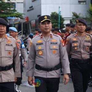 Pastikan Jakarta Kondusif, Wakapolda Metro Jaya Cek Kesiapan Operasional Direktorat Samapta di Lapangan Presisi