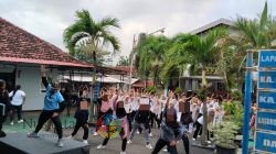 Tingkatkan Imunitas, Lapas Batang Gelar Senam Pagi Bersama Pegawai dan Warga Binaan