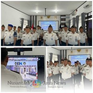 Lapas Batang Teguhkan Komitmen Integritas Lewat Apel Bersama Menko Kumham Imipas di Awal 2026