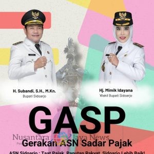 Bupati Sidoarjo Ajak Seluruh ASN Membayar Pajak Lebih Awal
