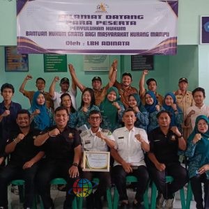 LBH Adinata Gelar Penyuluhan Hukum Gratis bagi Masyarakat Tidak Mampu di Medan Perjuangan