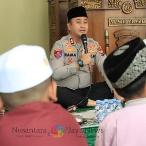 Peringati Isra Mi’raj 1447 H, Polres Gresik Gelar Binrohtal dan Santuni Anak Yatim
