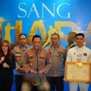 Kapolri Beri Apresiasi ke Atlet Polri dan Non-Polisi yang Berprestasi di Sea Games 2025