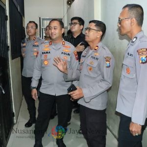 Kapolres Gresik Cek Langsung Mako dan Rutan, Sapa Warga Binaan