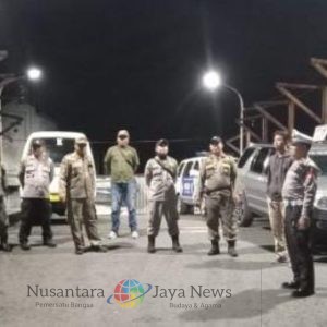 Wani!! Jogo Semampir Aman, Polisi, Satpol PP dan Warga Bersatu Jaga Kamtibmas