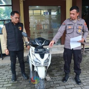 Curi Motor dari Teras Rumah, Seorang Residivis Berhasil Diamankan Polsek Kenjeran
