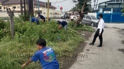 Pegawai dan Warga Binaan Lapas Tegal Laksanakan Kerja Bhakti Jaga Kebersihan dan Keamanan Lingkungan