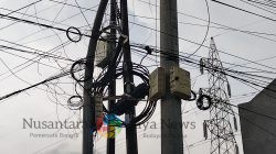 Tiang PLN dan PJU Jadi Tempat Penyanggah, Pemkot Surabaya Diminta Tindak Provider WiFi Nakal