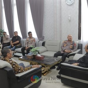 Perkuat Sinergi Kamtibmas, Kapolres AKBP Joseph Edward Purba Sambut Audiensi MDA Kab. Badung