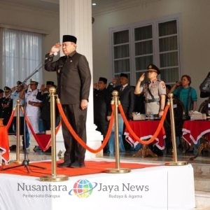 Peringati Hari Patriotik ke-84, Kapolda Gorontalo Hadiri Upacara Puncak di Rumah Jabatan Gubernur