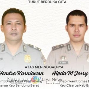 Polda Jabar Berduka: Dua Anggota Polsek Cisarua Gugur Saat Menuju Lokasi Bencana, Kapolri Berikan Kenaikan Pangkat Luar Biasa
