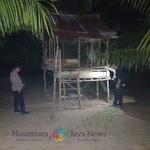 Polsek Bilah Hulu Gelar Gerebek Sarang Narkoba di Desa Tanjung Siram