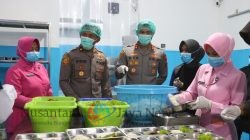 Kapolres Probolinggo Kota Tinjau Dapur SPPG Tongas, Pastikan Kesiapan MBG