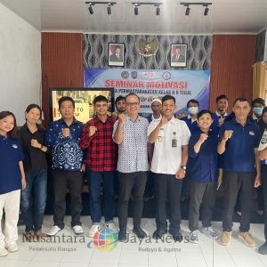 Lapas Tegal Bersama LABC Gelar Seminar Motivasi “Going to The Top” Bagi Warga Binaan