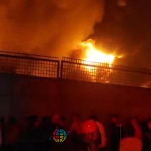 5 Jam Melawan Api, Kebakaran Pabrik Sandal Swallow di Medan Akhirnya Mereda