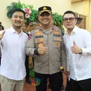 Menko Pangan Tinjau Sekolah hingga Kampung Bandeng di Gresik, Kapolres Pastikan Kenyamanan dan Keamanan