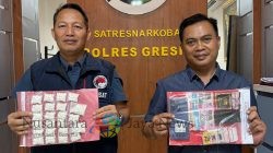 Keberhasilan Polres Gresik, 1.169 Pil Dobel L Berhasil Diamankan dari Peredaran