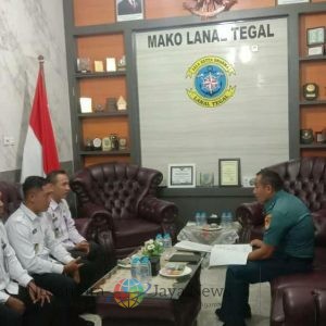 Sinergi Keamanan, Lapas Tegal Sambangi Mako Lanal Bahas MoU Strategis