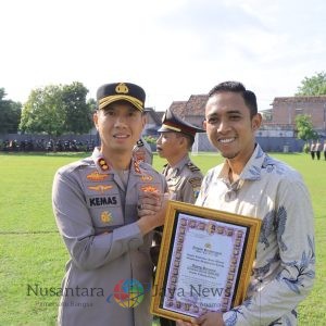 Kapolres Madiun Berikan Penghargaan kepada Pimpinan Bulog atas Dukungan Program Ketahanan Pangan