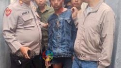 Pelaku Curanmor di Kapas Madya, Bonyok Dihajar Massa, Diduga Masih di Bawah Umur