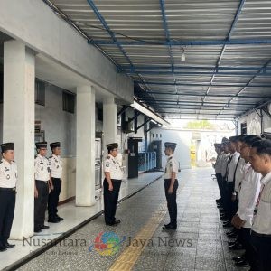 Sambut Tahun 2026, Petugas Lapas Tegal Tampil Gagah dengan Seragam Baru dan Semangat Prima