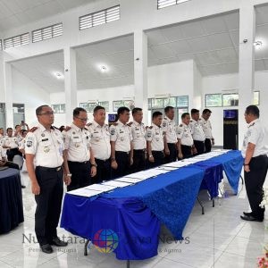 Kakanwil Tegaskan Komitmen Kinerja dan Integritas dalam Penandatanganan Perjanjian Kinerja 2026