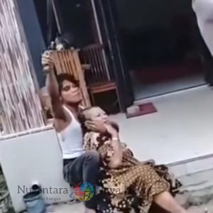 Maling Sandera Lansia Saat Hendak Ditangkap Warga di Labuhanbatu Selatan, Berakhir Babak Belur Diamankan Massa