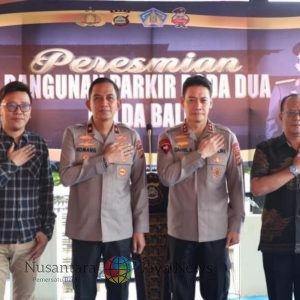 Kapolda Bali Resmikan Bangunan Parkir Roda Dua di Mapolda Bali, Dukung Kenyamanan dan Kinerja Personel