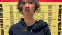 Polsek Driyorejo Amankan Pelaku Percobaan Pencurian dengan Kekerasan di Toko Sembako