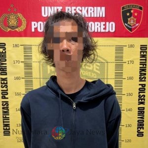 Polsek Driyorejo Amankan Pelaku Percobaan Pencurian dengan Kekerasan di Toko Sembako