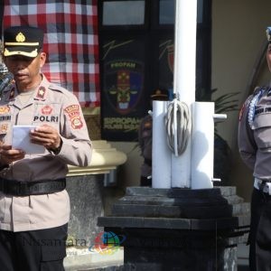 Polres Badung Gelar Upacara Hari Kesadaran Nasional, Wakapolres Bacakan Amanat Kapolda Bali