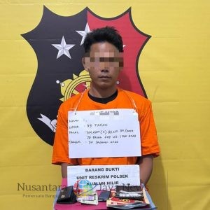 Polsek Kualuh Hilir Polres Labuhanbatu Ungkap Kasus Narkotika Jenis Sabu di Desa Kelapa Sebatang