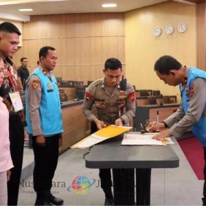 Wakapolda Bali Pimpin Pengambilan Sumpah dan Penandatanganan Pakta Integritas Penerimaan SIPSS T.A. 2026