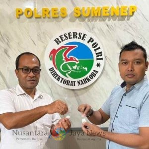 Polres Sumenep Amankan Tersangka Pengedar Sabu di Talango