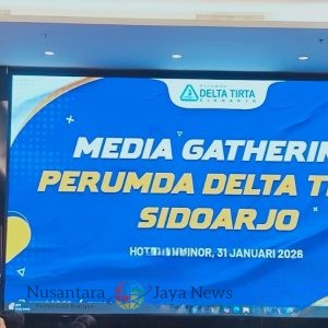 Perkuat Sinergi dan Komunikasi, Perumda Delta Tirta Sidoarjo Gelar Media Gathering di Hotel Luminor