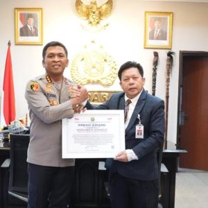 Polresta Sidoarjo Raih Presisi Award dari Lemkapi