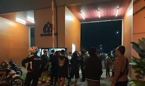 Polres Mojokerto Kota Bersama Warga Gagalkan Perang Sarung