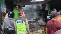 Bengkel Motor di Moga Terbakar Hebat, Polisi Lakukan Pengamanan dan Penyelidikan