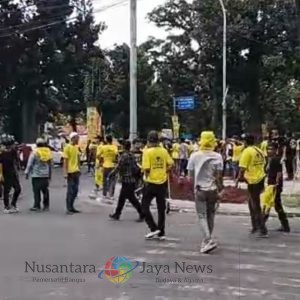 Musda Golkar Sumut Ricuh, Diduga Massa Bawa Kayu dan Petasan di TKP